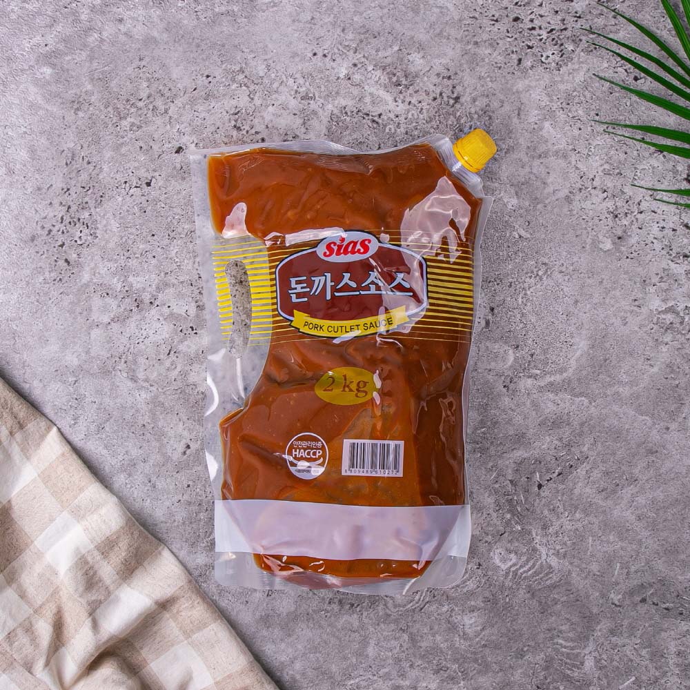시아스 돈까스소스 파우치 2kg ﻿