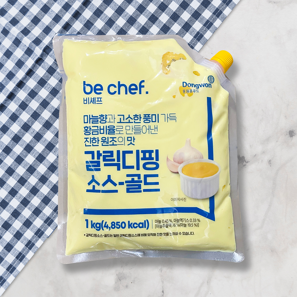 비셰프 갈릭디핑소스-골드1kg 냉장