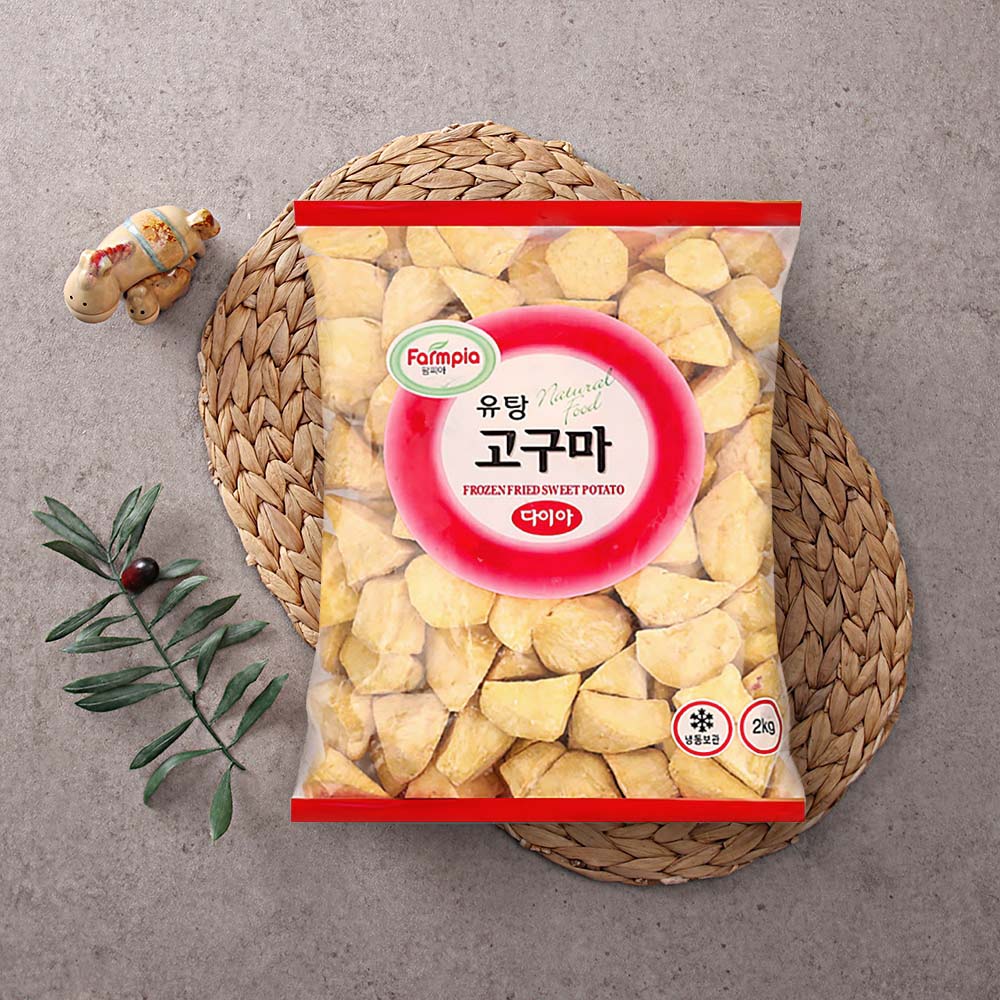 팜피아 유탕고구마 다이아 2kg 냉동
