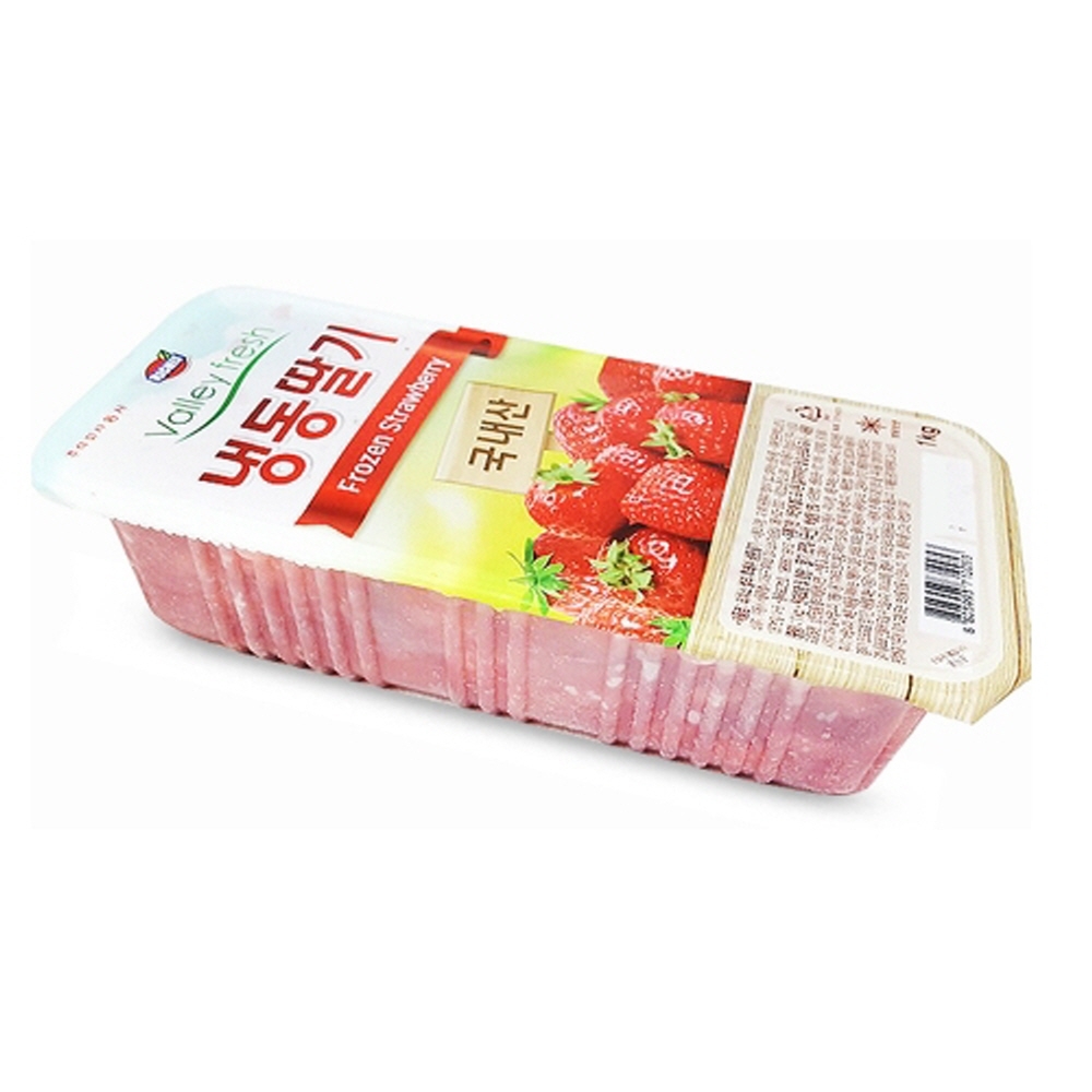 동서 리치스 밸리 후레쉬 냉동딸기(가당) 1kg 냉동