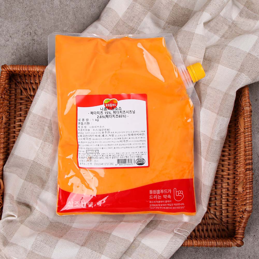 동원 나쵸치즈소스 1kg 냉장