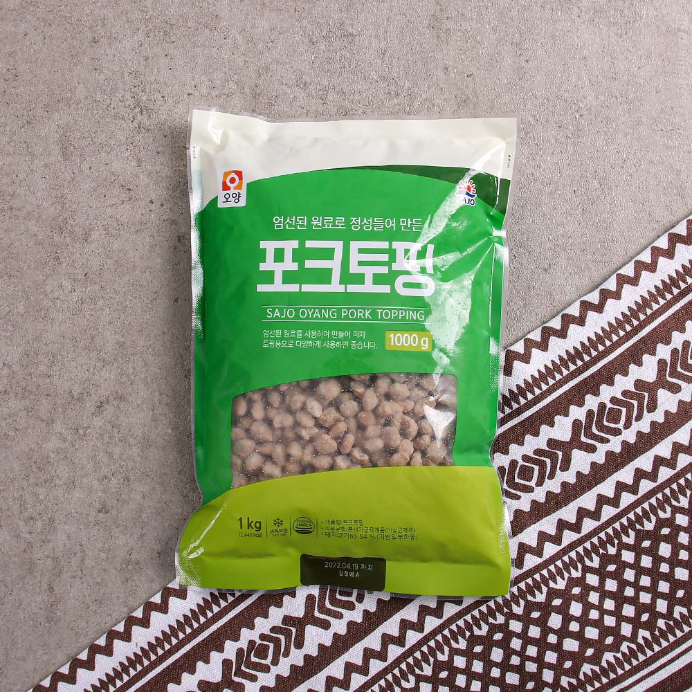 사조남부 포크토핑 1kg 냉동