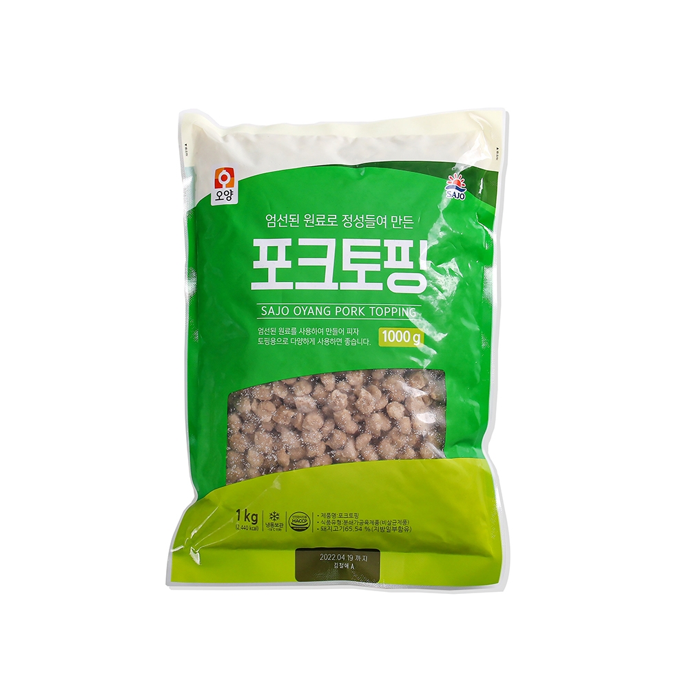 사조남부 포크토핑 1kg 냉동