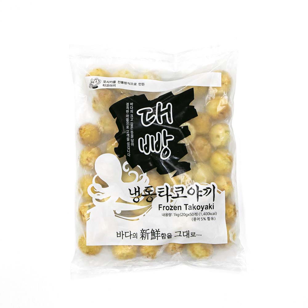 대방수산 타코야끼 1kg(20gX50) 냉동