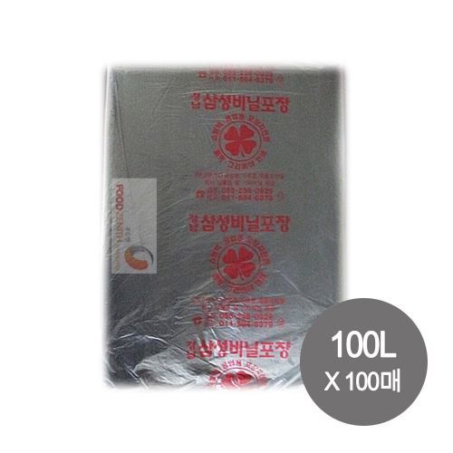 재활용 비닐봉투 검정색 (100L*100매)